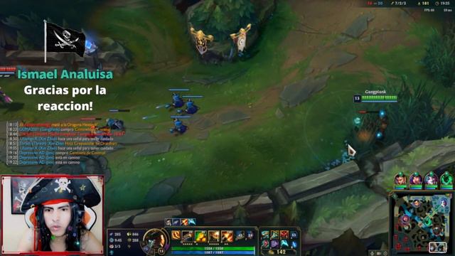 😱CLASH EN DIAMANTE CON STREAMERS, REACCIONAN A MI GANGPLANK😱 | LEAGUE OF LEGENDS. смотреть онлайн