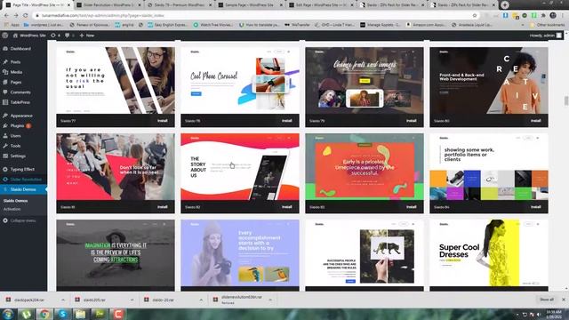 320+ Free template for Slider Revolution 6 | Wordpress Tutorials 2023 смотреть онлайн