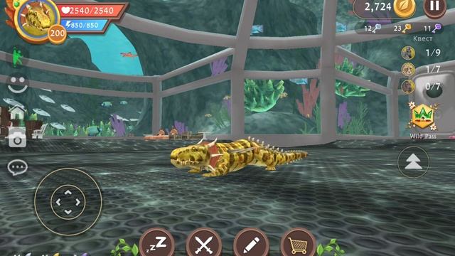 получаю скин на крокодила из Gold Pass! (#оле7 #doohrysi #wildcraft )