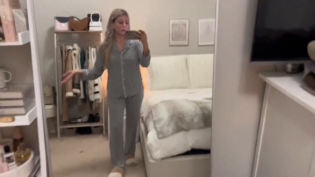 Productive Night Routine 2023 ☁️ Healthy Habits, Selfcare + Skincare Routine, Pilates ~aesthetic~