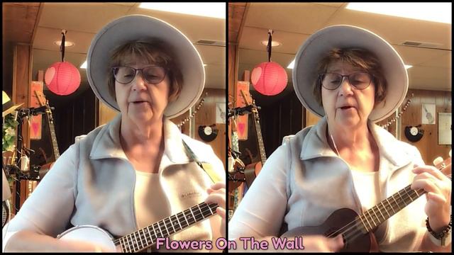 “Flowers On The Wall” - Statler Brothers - ukulele cover 3/100 смотреть онлайн