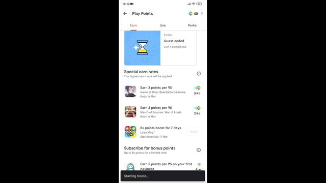 Google Play Points India | 8X Points Boost For 7 Days | Play Points смотреть онлайн