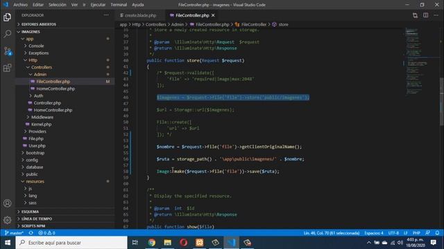 04 - Cómo optimizar la subida de imágenes con Laravel e Intervention Image смотреть онлайн