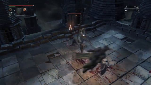 Bloodborne Retired Hunter Djura NPC Mini Boss смотреть онлайн