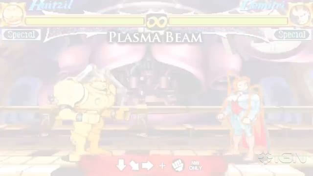 Darkstalkers Resurrection - Huitzul Moves List смотреть онлайн
