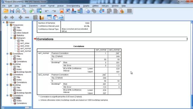 Bootstrapping in SPSS - Part 3 смотреть онлайн