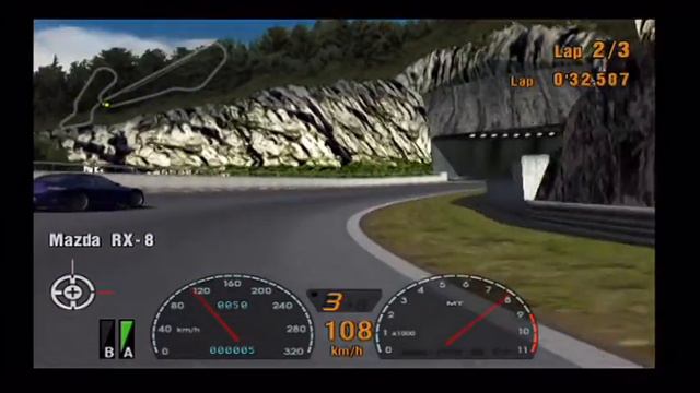 Gran Turismo 3 - 2P Split Screen RX8's @ Midfield 3 laps смотреть онлайн
