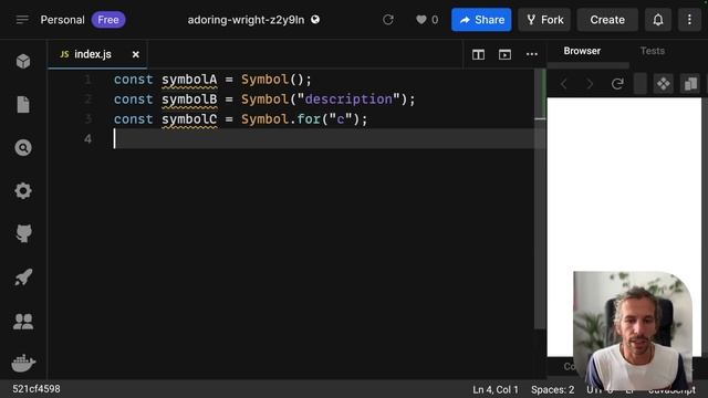 JavaScript. ¿Qué es un symbol? #javascript #javascriptengineer #reactjs смотреть онлайн