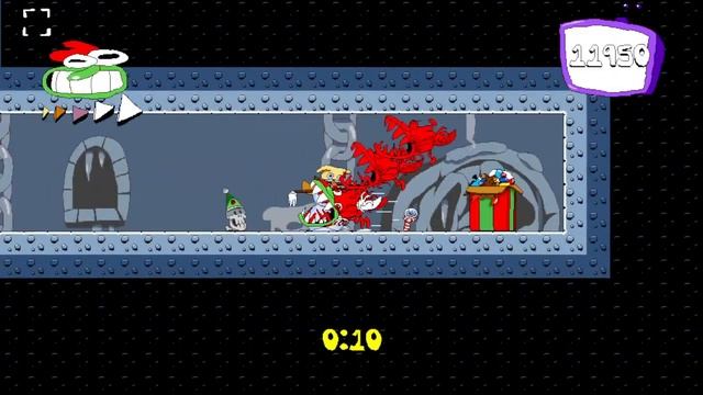 Pizza Tower - Peppino's Xmas Break (PC) - (Peppino & Noise | S Rank & Time Attack | Longplay)