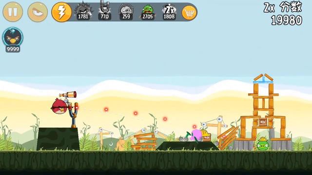 Angry Birds Chinese version FULL GAME ALL LEVELS Through the latest version (6.3.0) смотреть онлайн