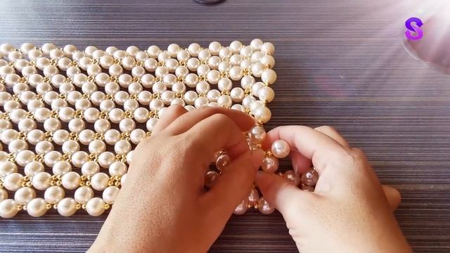 How to make bead bag crystal || New Model Style смотреть онлайн