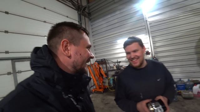 Завели Сиерру! Постройка Сливы. Закатили Скайлайн в бокс смотреть онлайн