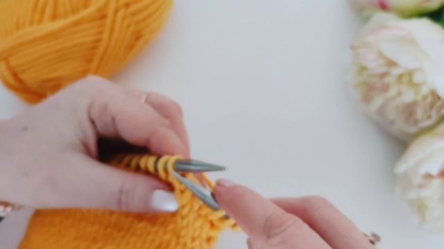 Вязание для начинающих. Две петли вместе с наклоном влево и вправо. Красиво убавляем лицевые петли смотреть онлайн