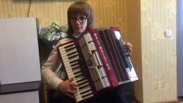 Чернецкий Богдан. Аккордеон - 10 лет смотреть онлайн