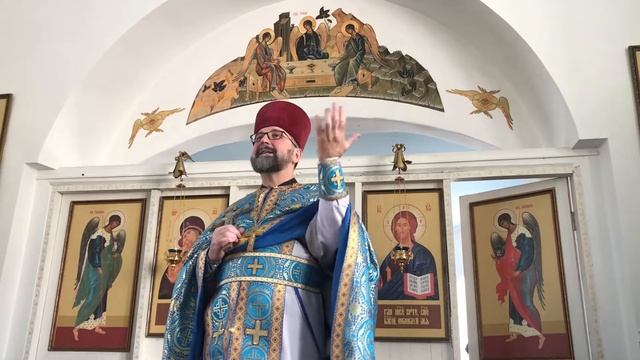 Проповедь о. Николая на Успение Пресвятой Богородицы перед Литургией 28 августа 2022 года смотреть онлайн