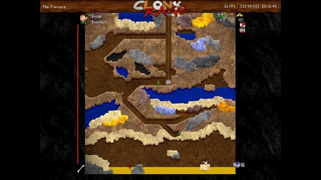 Let's play #4 Clonk Rage - Missions: The Treasure