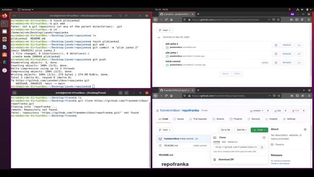 GIT - Dwa konta GitHub jeden komputer - login i hasło | GitHub смотреть онлайн