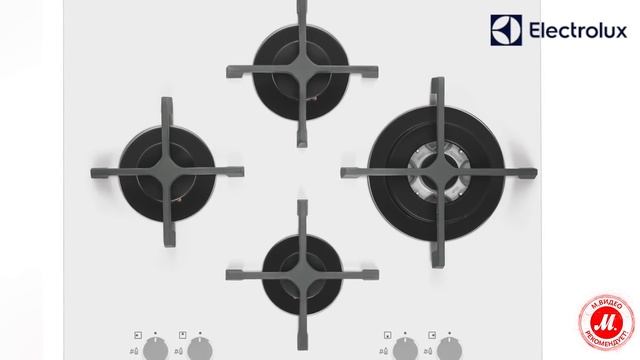 Газовая варочная поверхность Electrolux EGT96343LW смотреть онлайн