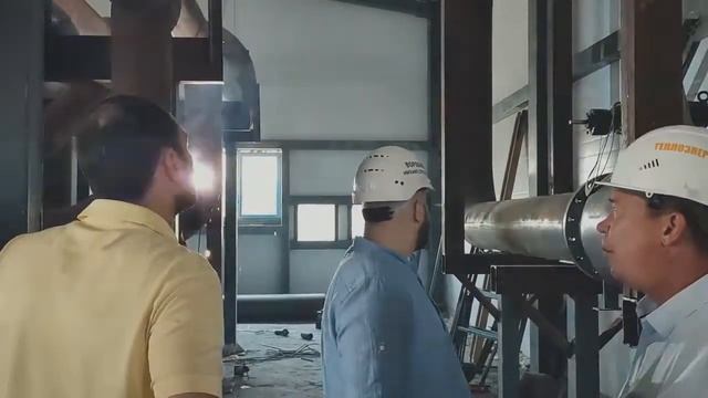 Михаил Воробьев проверил строительство теплового пункта на котельной "Лермонтова 200" смотреть онлайн