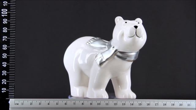Фарфоровая статуэтка медведь с шарфом смотреть онлайн