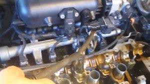 замена масло съемных колпачков  хендай акцент + шпильки в головку