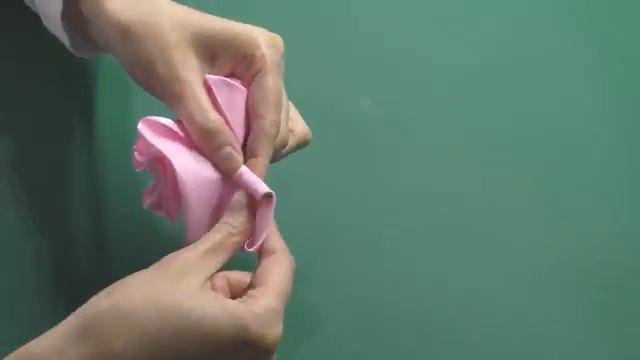 Роза на палочке из атласной ленты Как сделать розу своими руками смотреть онлайн