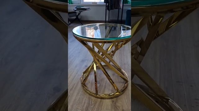 Кофейный cтол Arhome Favor SM125 Copper Gold смотреть онлайн