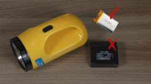 Ремонт и переделка светодиодного фонаря со свинцовой на Li-Pol батарею.