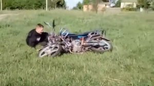 ?ТОП 5 ПАДЕНИЙ на МОПЕДЕ ALPHA.?