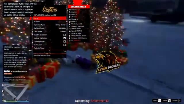 Gta V mod menu KingPin V1 0 6 15 000 000$ Stealth 1 50 Undetected 20 07 2020 720p смотреть онлайн