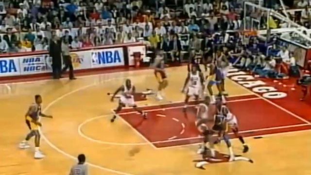 1991-06-02 NBA Finals Game 1 - Los Angeles Lakers - Chicago Bulls Pt.1 HD