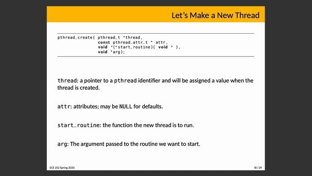 ECE 252 Lecture 10: Threads смотреть онлайн