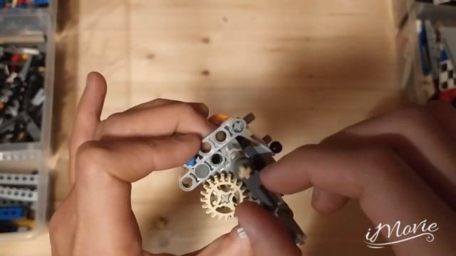 Как работает 4-х ступенчатая коробка передач из LEGO Technic смотреть онлайн