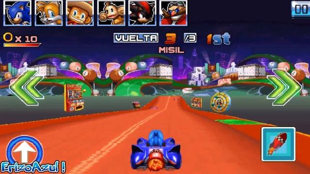 Sonic Racing (Java Touch) ? Shadow & Sonic Gameplay смотреть онлайн