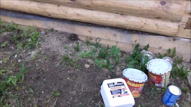 КАК ПРАВИЛЬНО ОБРАБОТАТЬ И ПОКРАСИТЬ СРУБ !!! смотреть онлайн