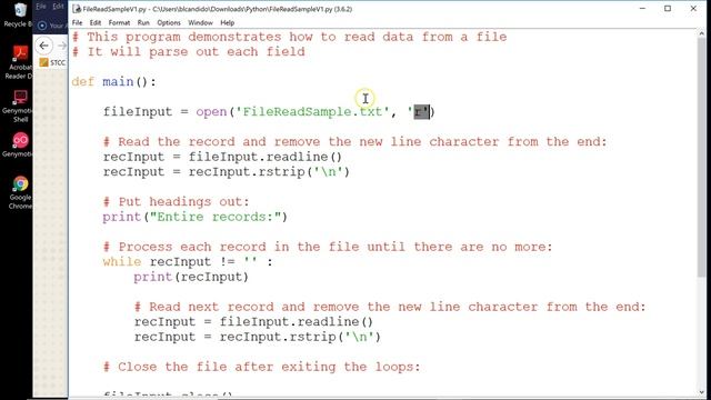 Python File Input Read Version 1 смотреть онлайн