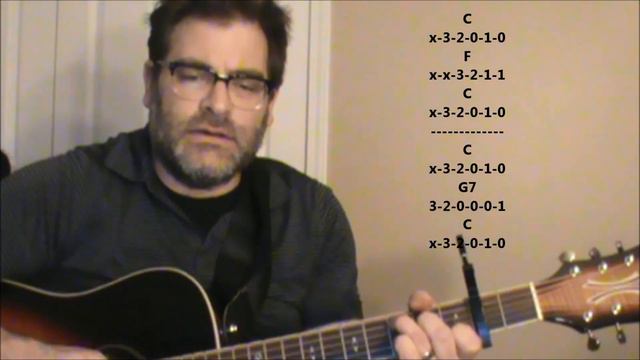 How to play "Paradise" by John Prine on acoustic guitar смотреть онлайн