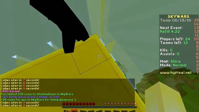 Wolf Gang : The Knockback Game | Minecraft Skywars смотреть онлайн