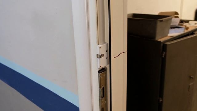 Установка электромеханического замка Promix-SM305