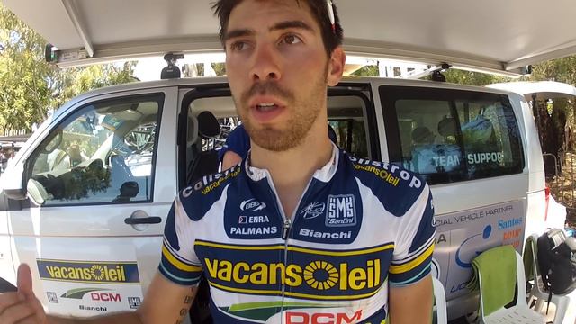 De Gendt describes Stage 2 crash at Tour Down Under смотреть онлайн