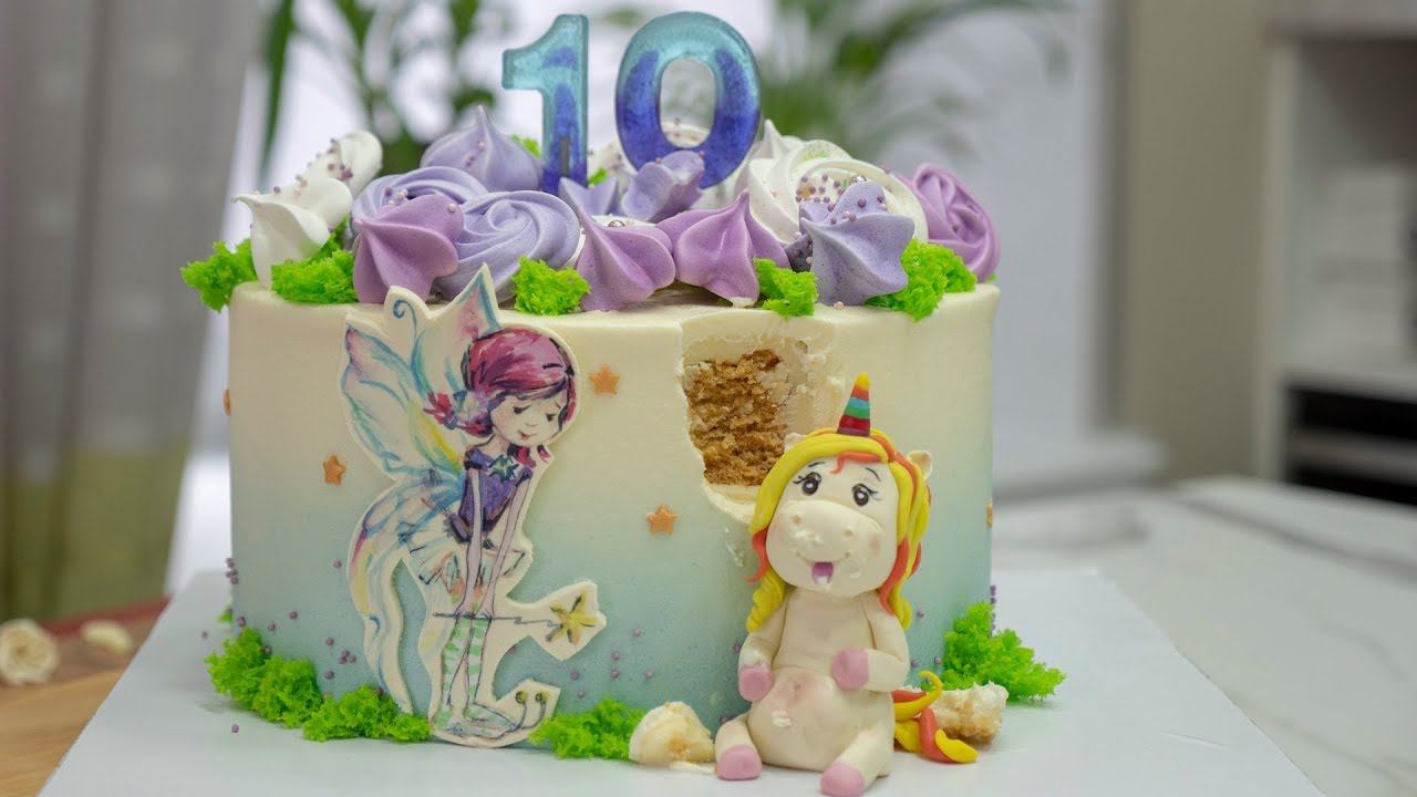 Единорог-обжора и феечка. Фигурка из шоколада - Я - ТОРТодел! смотреть онлайн