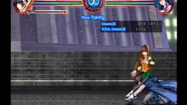 Suggoi! Arcana Heart 2 PS2 Zenia Holy Combo Video смотреть онлайн