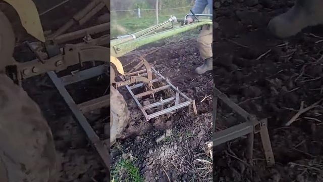 мотоблок Зубр з саморобним культиватором смотреть онлайн