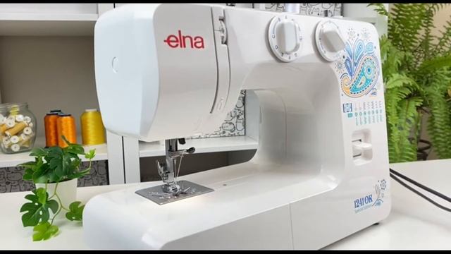 ELNA 1241OK. Подготовка к работе смотреть онлайн
