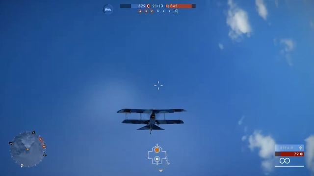 Taking on a Tailgunner | Attack plane vs attack plane | Battlefield 1 Flight School смотреть онлайн