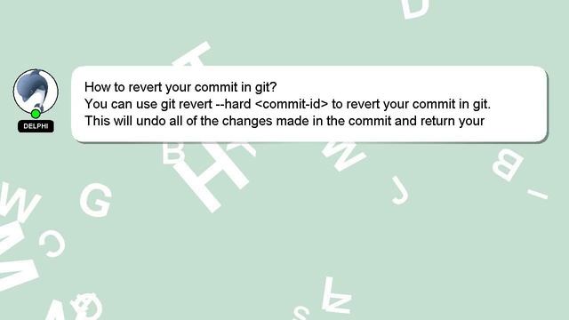 How to revert your commit in git? смотреть онлайн