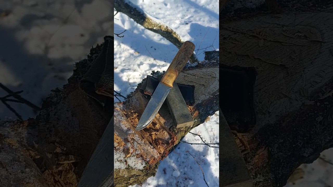 НОЖИ НУЖНО ТОЧИТЬ БЫСТРО И ПРОСТО! #survival #выживание #bushcraft #knife #forest #бушкрафт #bushcra смотреть онлайн