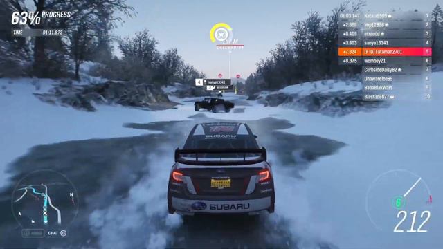 Forza Horizon 4 - Winter Online Race смотреть онлайн