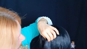 АСМР\ASMR.Расчёсывание волос и Причёска. Шёпот.