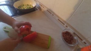 Рис красный бутанский с овощами